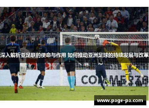 深入解析亚足联的使命与作用 如何推动亚洲足球的持续发展与改革