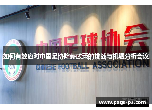 如何有效应对中国足协降薪政策的挑战与机遇分析会议