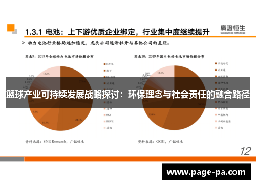 篮球产业可持续发展战略探讨：环保理念与社会责任的融合路径